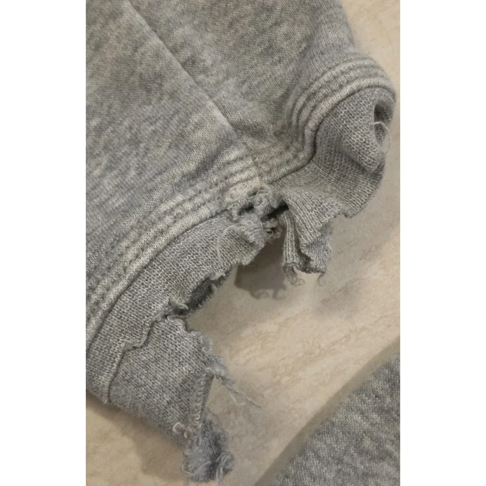 Nike Youth Grey Club Fleece Back To School Preppy Athleisure Pockets 100% CTN L